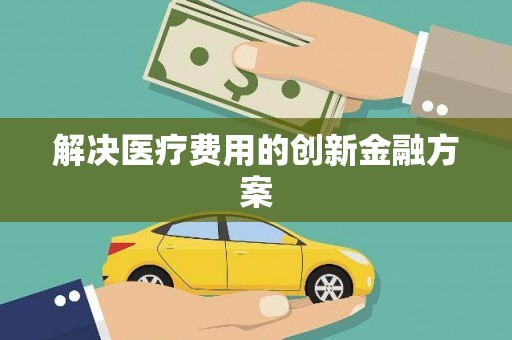 卫辉解决医疗费用的创新金融方案