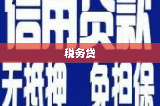 卫辉税务贷
