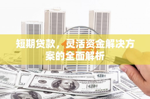 卫辉短期贷款，灵活资金解决方案的全面解析