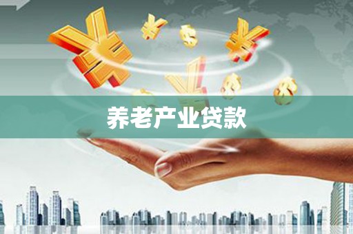 卫辉养老产业贷款