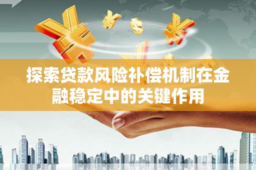 卫辉探索贷款风险补偿机制在金融稳定中的关键作用