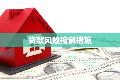 卫辉贷款风险控制措施